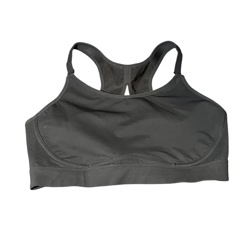 Spanx 50183R Full Coverage High Impact Unlined Wire‎ Free Sport Bra 36D